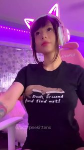 Titty drop Teen Puffy nipples by korpsekitten
