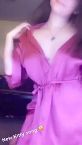 Aftynrose Snapchat Playing With Tits
