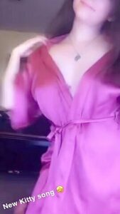 Aftynrose Snapchat Playing With Tits Leaked Video