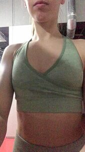 Angela Ride Flashing You At Gym S Changing Room