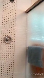 Anya Braddock Nude Shower