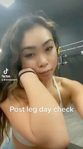 Asain With Perky Gym Butt