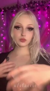 Blonde Touching tits Webcam by faeriebite