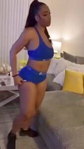 Blue Looks So Good When It Comes Off