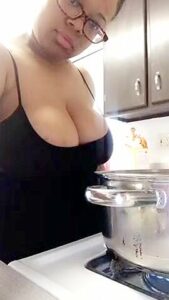 Cooking With Tits Out