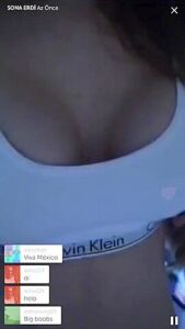 Cute Girl In Bra