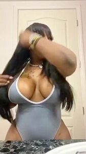 Ebony Bbw Showing Off