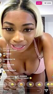 Friends Having Fun On Live