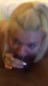 Latina Bbw Deepthroating Black Dick
