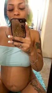 Pregnant Pyt Squirts While Sitting Down