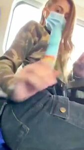 She Got Horny On Train 1