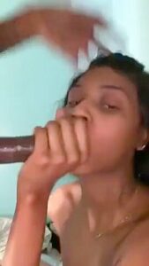 She Strokes The Nut Out