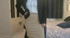 Tease Office Milf by maggiemay76