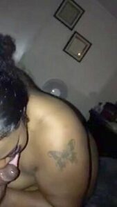 Thick Ebony Blowjob