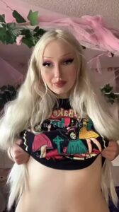 Titty drop Blonde Bouncing tits by faeriebite
