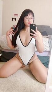 White Bathsuit