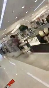Bad White Bitchcum All Over In Random Dressing Room