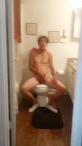 Cape Coloured Couple Fuck In The Toilet