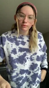 Glasses Natural Bouncing tits by divinelylil