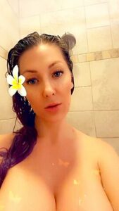 Kristen Hughey Topless Shower