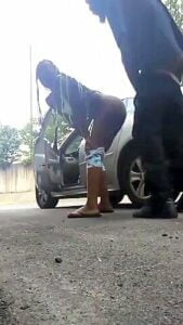 Pussy Got Dicked Outdoors