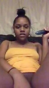 Shy Ebony Squirter